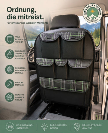 Autositz Organizer – Ordnung im Auto leicht gemacht