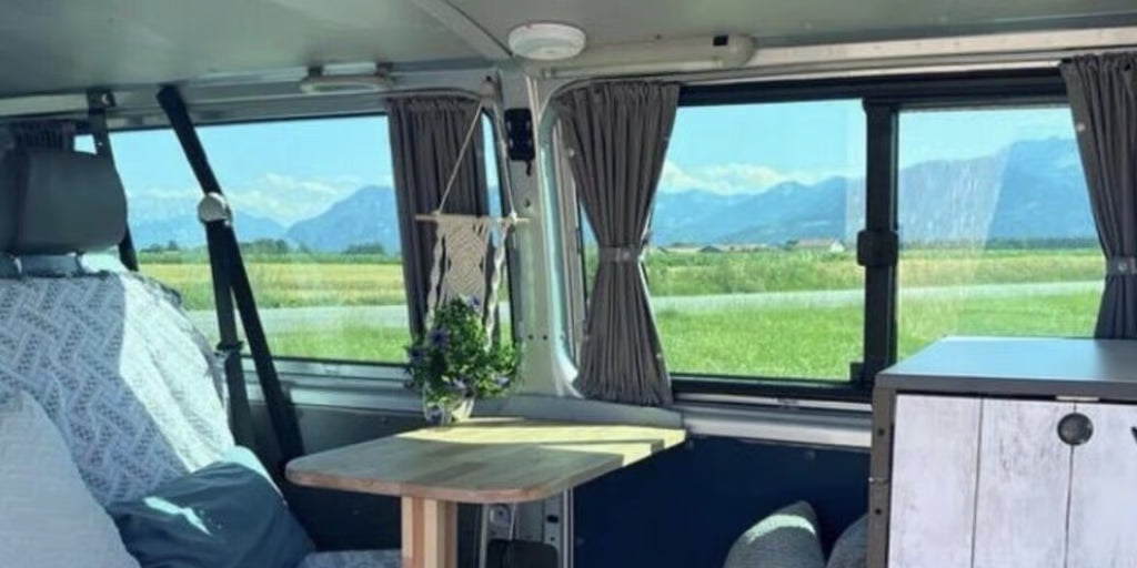 VW T4 Gardinen Set einlagig – 5 Fenster (1990–2003) - MB Luxury Design