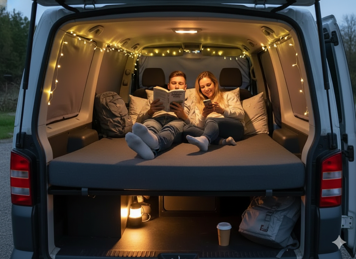 Magnetgardinen van interior