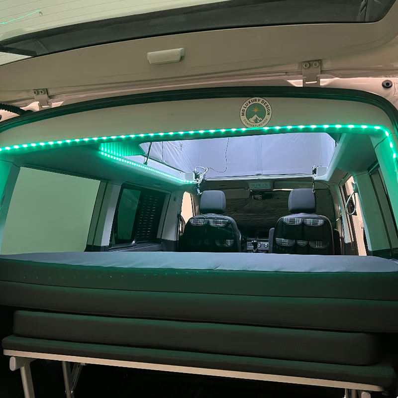 Klappmatratze VW T5 T6 T6.1 - 176cm Campingmatratze Faltmatratze Bulli - MB Luxury Design