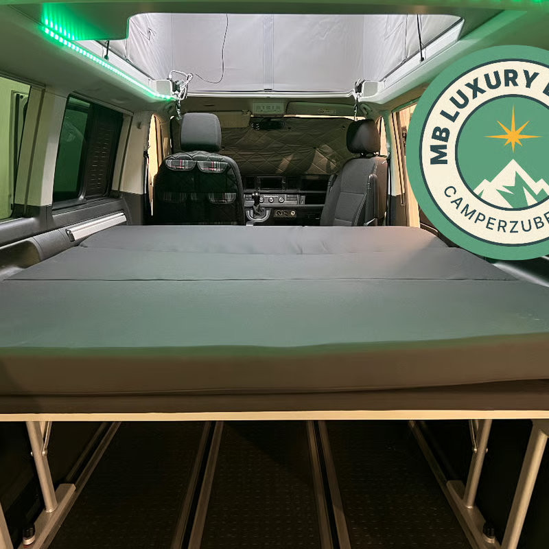 Klappmatratze VW T5 T6 T6.1 - 176cm Campingmatratze Faltmatratze Bulli - MB Luxury Design