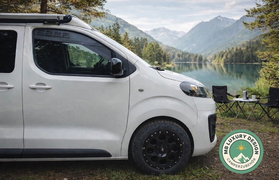 Lüftungsgitter Peugeot Expert Citroën Jumpy Opel Vivaro Toyota ProAce Schiebefenster Belüftung

